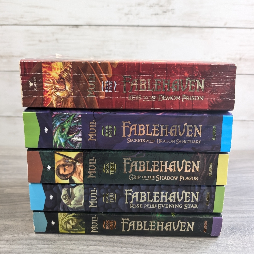 Brandon Mull Fablehaven Series Vol 1-5 Book Lot Paperback - Picture 5 of 8